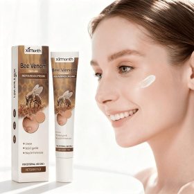 Bee Venom Skin Repair Cream, Gentle Daily Moisturizing & Nourishing Face Cream for All Skin Types