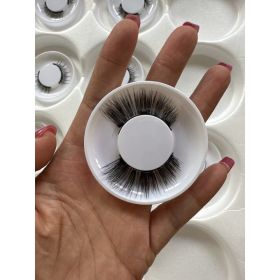 Magnetic Suction False Eyelashes Little Devil Supernatural Magnet Suit (Option: KS023-3pairs of white clips)