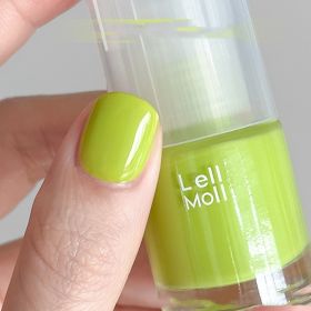 Water-based Tearable Nail Polish Baking-free And Tasteless (Option: H37 Lime Bubble)