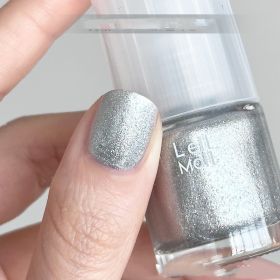 Water-based Tearable Nail Polish Baking-free And Tasteless (Option: H48 Silver Smoothie)