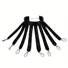 1pcs Soft Octopus Hair Curler - No Heat Hair Rollers for Lazy Sleeping Foam Curls - Hair Styling Tools for Natural and Healthy Hair (Color: black)