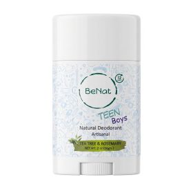 All-Natural Deodorants for Kids & Teens. 24-Hour Odor Protection, Hypoallergenic Stick Aluminum-Free Deodorant (OPTIONS: Teen Boys)